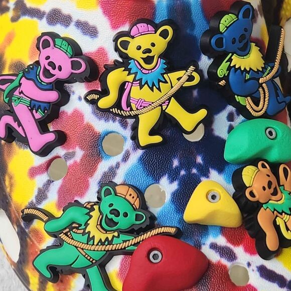 Grateful Dead x Chinatown Market Crocs Mens 7 Womens 9 Classic Clogs New - Picture 8 of 10